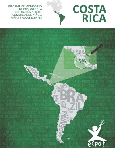 Informe de Monitoreo de País sobre la Explotación Sexual Comercial de Niños, Niñas y Adolescentes
