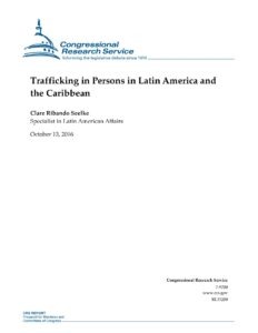 Trafficking in Persons in Latin America and the Caribbean